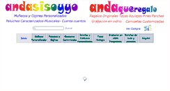 Desktop Screenshot of andasisoyyo.es